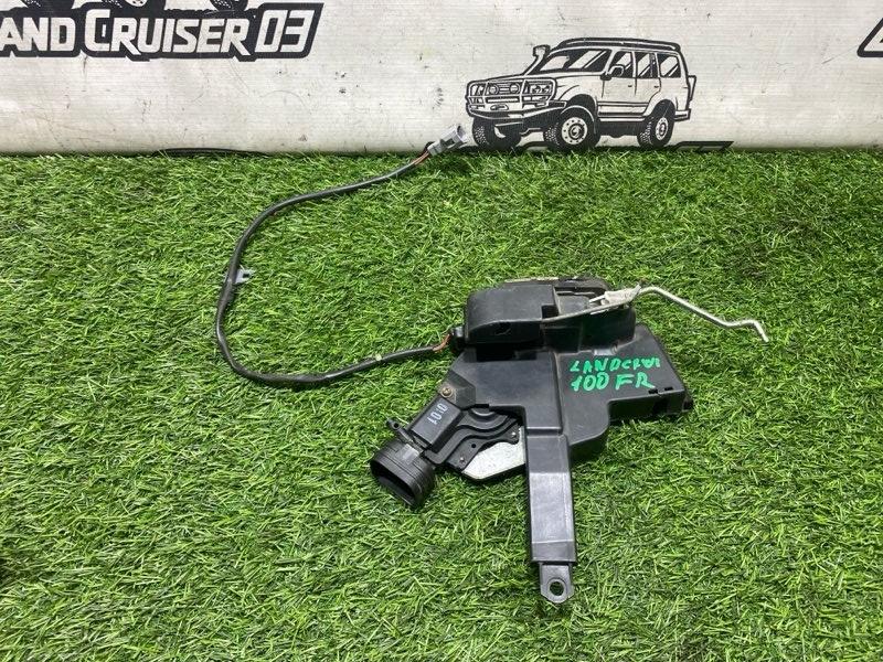 Замок двери TOYOTA LAND CRUISER UZJ100 2UZ-FE передний правый (б/у)
