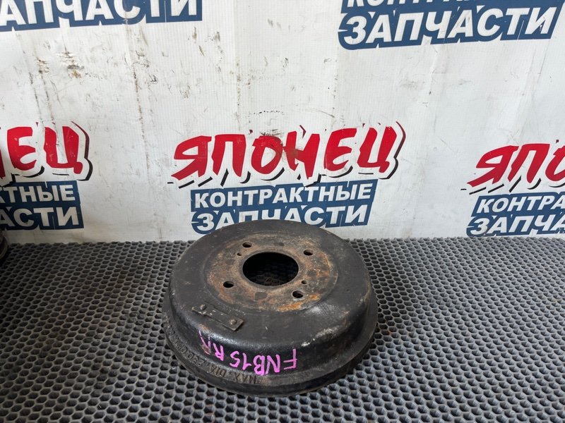 Тормозной барабан NISSAN SUNNY FNB15 QG15DE 2001 задний (б/у)