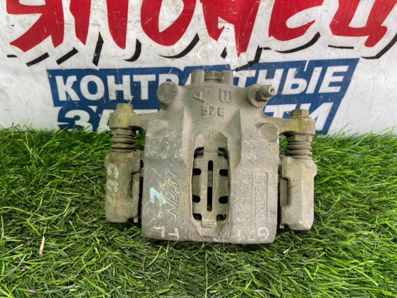 Суппорт HONDA FIT GD1 L13A передний левый (б/у)