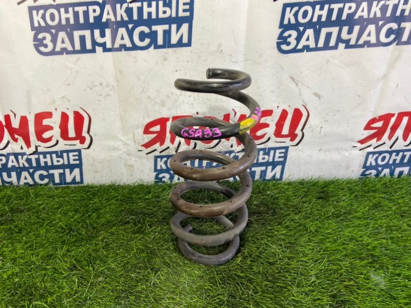 Пружина TOYOTA VANGUARD GSA33 2GR-FE задняя (б/у)