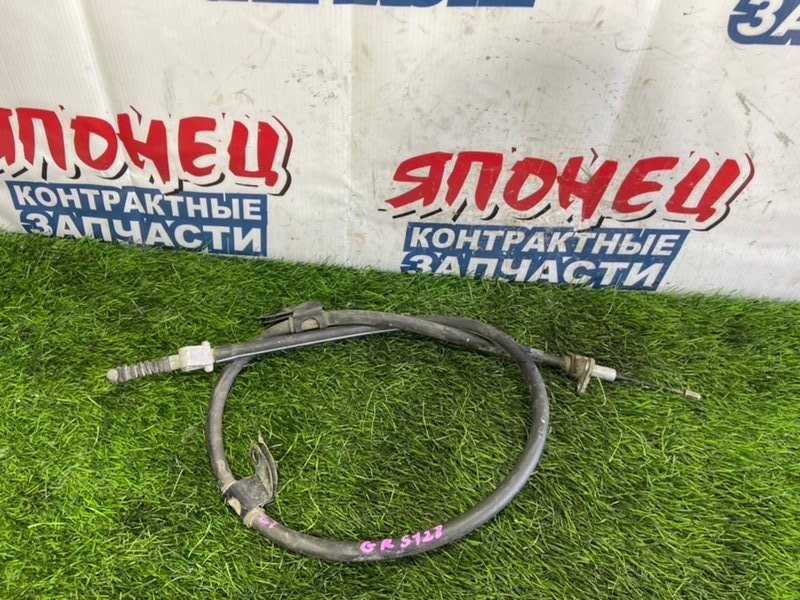 Тросик ручника TOYOTA CROWN GRS182 3GR-FSE левый (б/у)