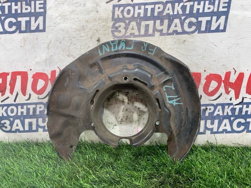 Кожух тормозного диска TOYOTA CORONA PREMIO AT211 7A-FE передний правый (б/у)