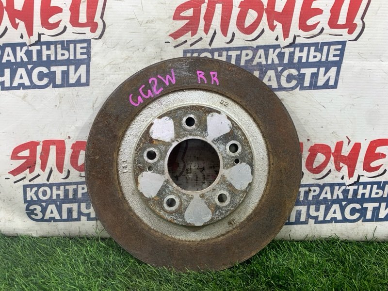 Тормозной диск MITSUBISHI OUTLANDER GG2W 4B11 задний (б/у)