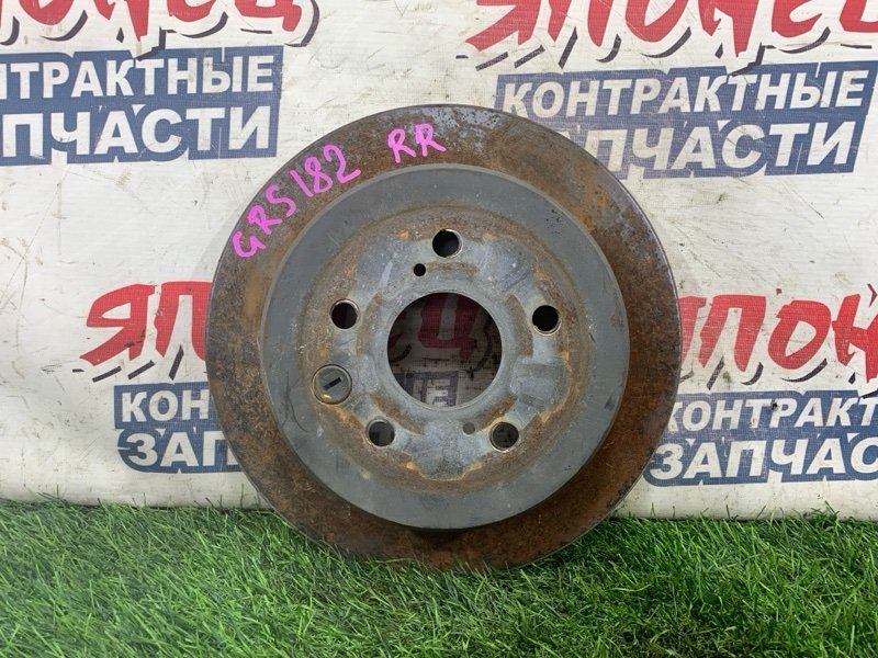 Тормозной диск TOYOTA CROWN GRS182 3GR-FSE задний (б/у)