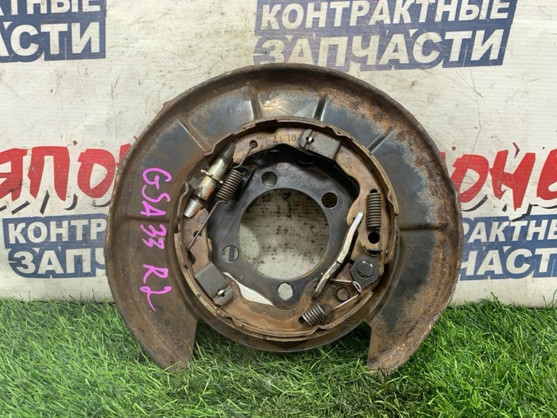 Механизм стояночного тормоза TOYOTA VANGUARD GSA33 2GR-FE задний левый (б/у)