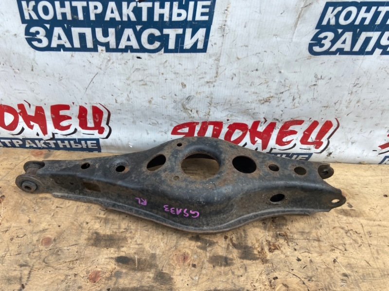 Рычаг нижний TOYOTA VANGUARD GSA33 2GR-FE задний левый (б/у)