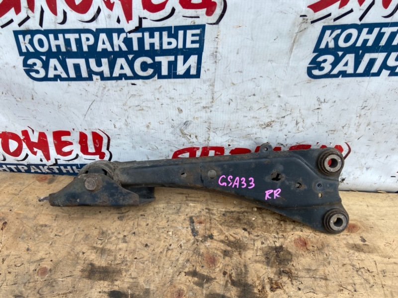 Рычаг продольный TOYOTA VANGUARD GSA33 2GR-FE задний правый (б/у)