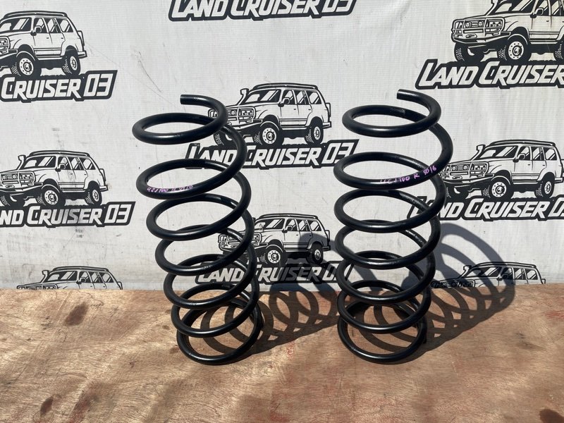 Пружина TOYOTA LAND CRUISER UZJ100 2UZ-FE задняя (б/у)