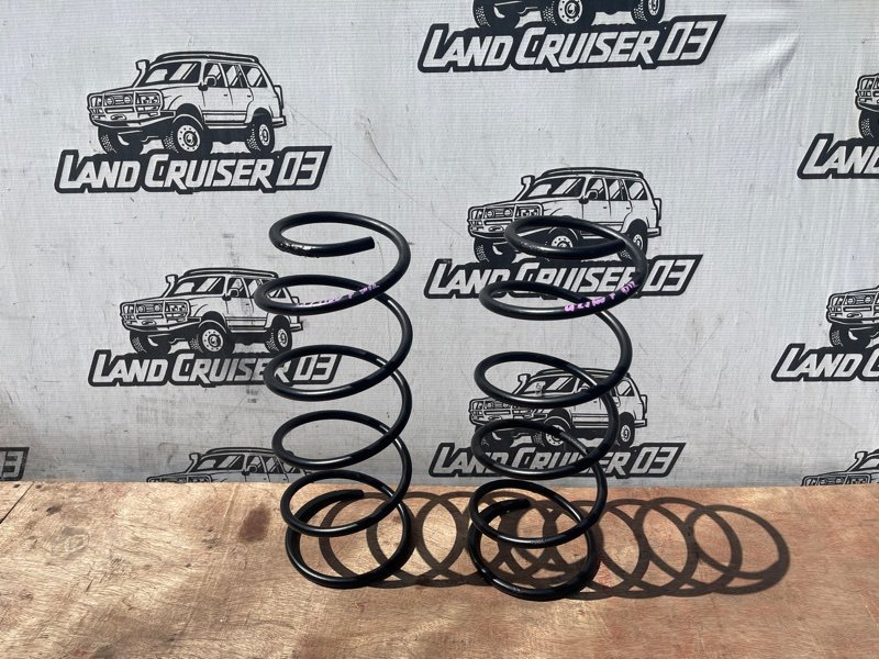 Пружина TOYOTA LAND CRUISER UZJ100 2UZ-FE передняя (б/у)