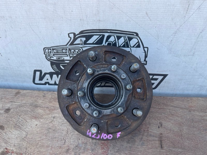 Ступица TOYOTA LAND CRUISER UZJ100 2UZ-FE передняя (б/у)