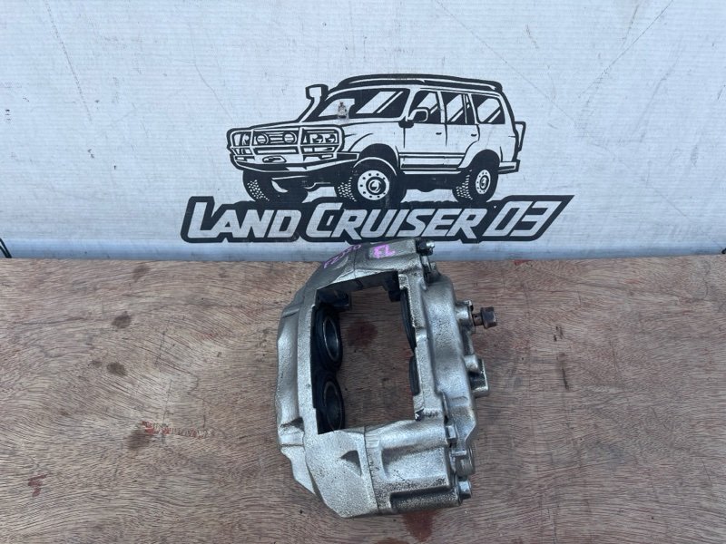Суппорт TOYOTA LAND CRUISER FZJ80 1FZ-FE передний левый (б/у)