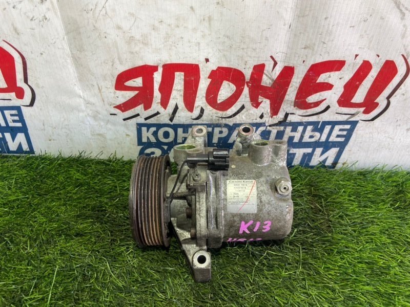 Компрессор кондиционера NISSAN MARCH K13 HR12DE (б/у)