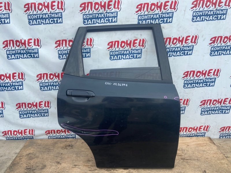 Дверь HONDA FIT GD1 L13A задняя правая (б/у)