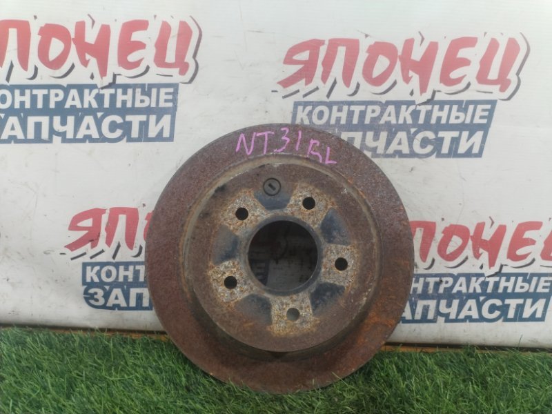 Тормозной диск NISSAN X-TRAIL NT31 MR20DE задний (б/у)