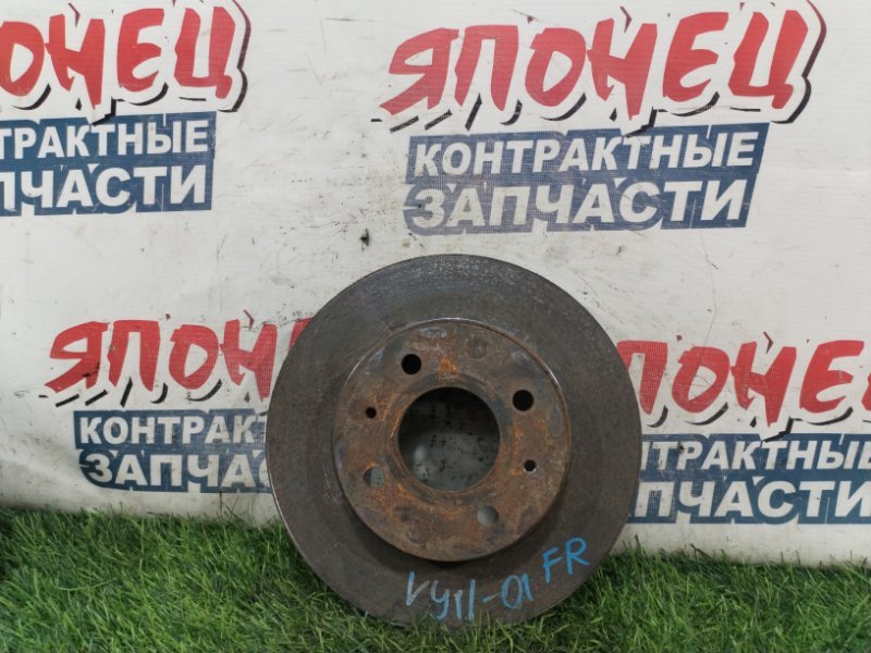 Тормозной диск NISSAN AD VY11 QG13DE передний (б/у)