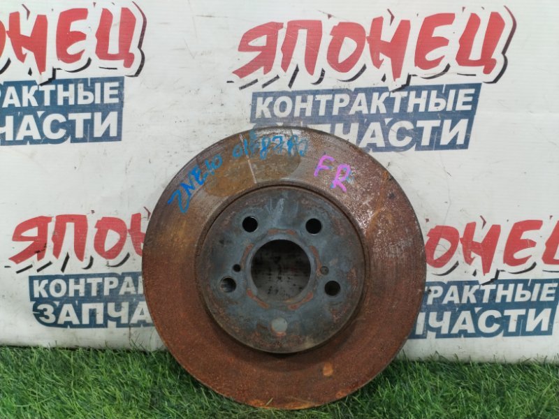 Тормозной диск TOYOTA WISH ZNE10 1ZZ-FE передний (б/у)