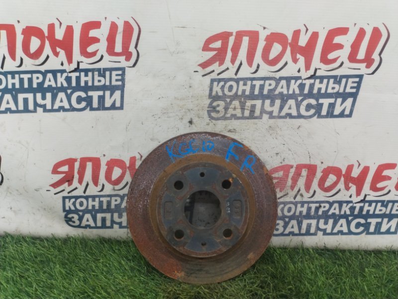 Тормозной диск TOYOTA PASSO KGC10 1KR-FE передний (б/у)