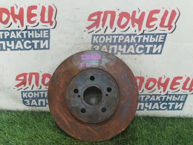 Тормозной диск TOYOTA WISH ZNE10 1ZZ-FE передний (б/у)