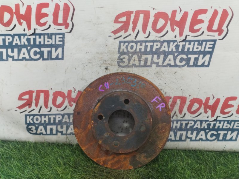 Тормозной диск NISSAN TIIDA C11 HR15DE передний (б/у)