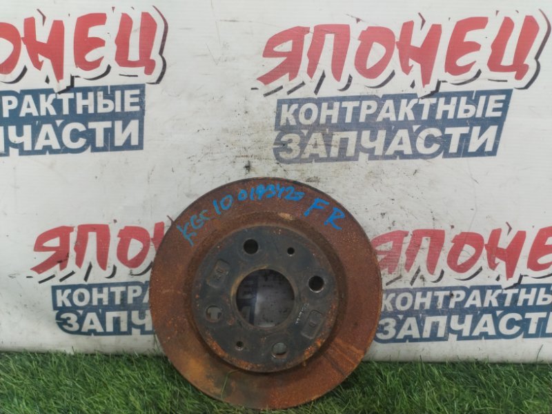 Тормозной диск Toyota PASSO KGC10 1KR-FE передний (б/у)