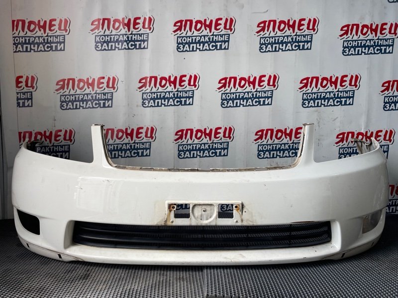 Бампер TOYOTA COROLLA FIELDER ZZE123 2ZZ-GE 2005 передний (б/у)