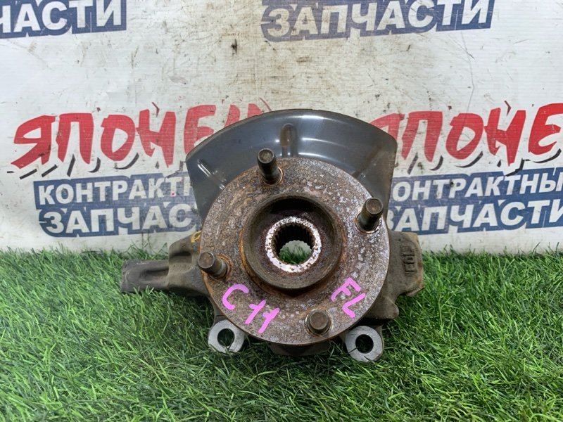Ступица NISSAN TIIDA C11 HR15DE передняя левая (б/у)