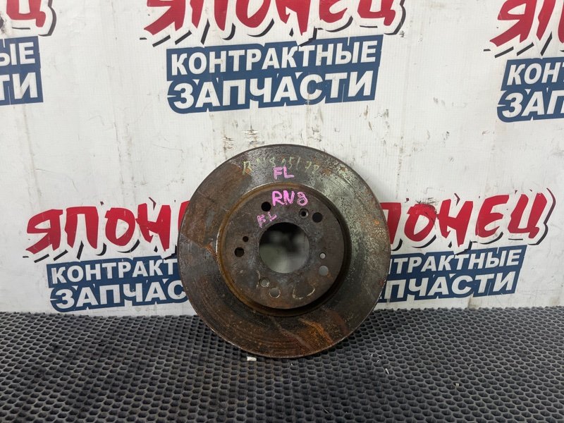 Тормозной диск HONDA STREAM RN8 R20A 2006 передний (б/у)