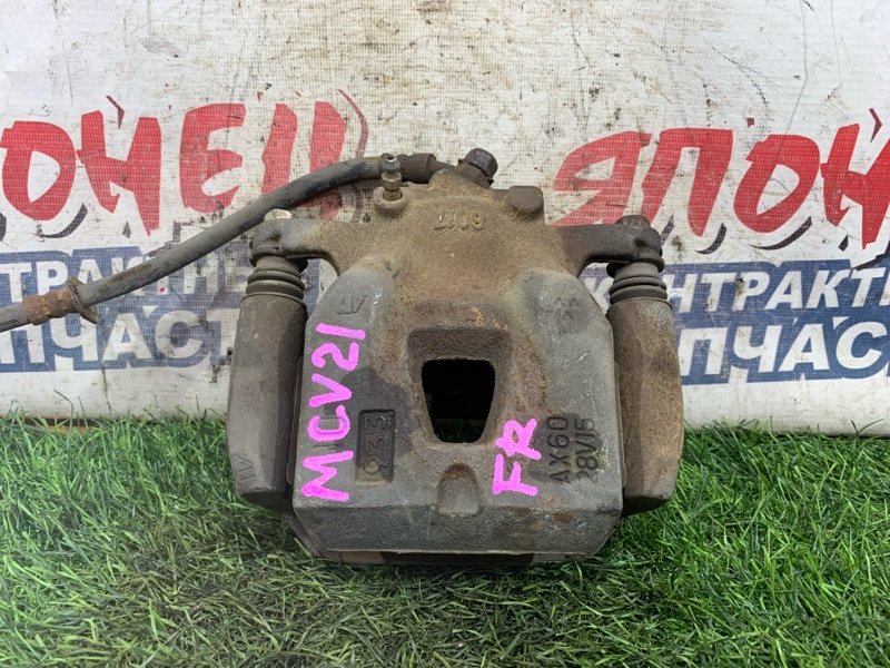 Суппорт TOYOTA WINDOM MCV21 2MZ-FE передний правый (б/у)