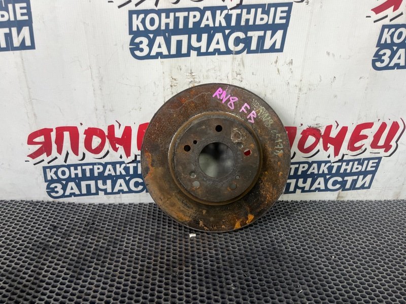 Тормозной диск HONDA STREAM RN8 R20A 2006 передний (б/у)