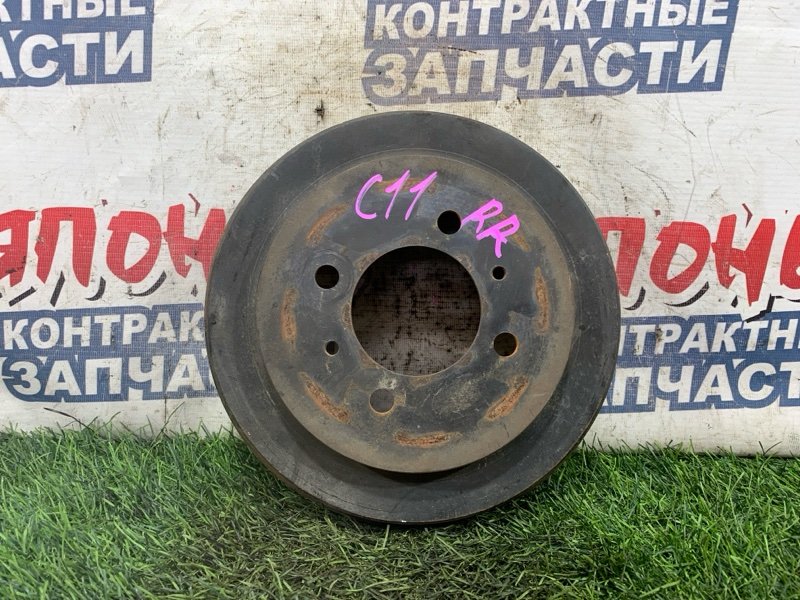 Тормозной барабан NISSAN TIIDA C11 HR15DE задний (б/у)