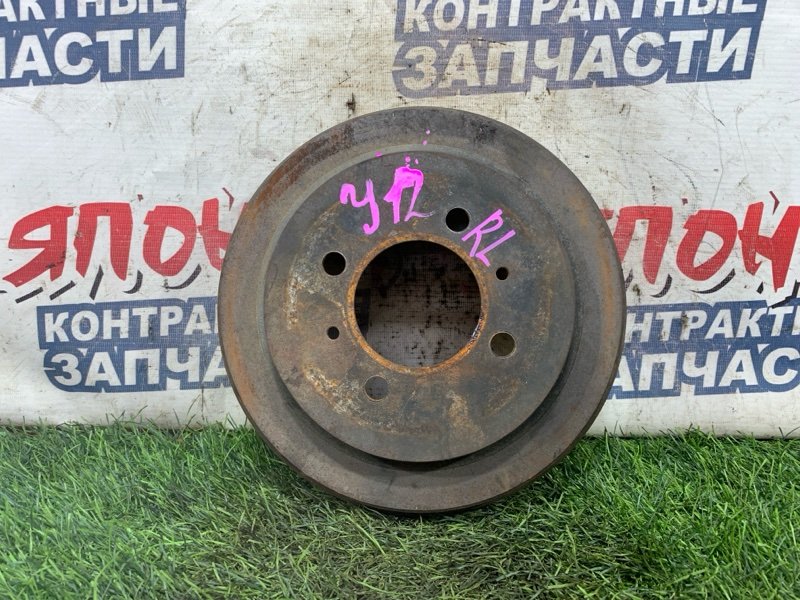 Тормозной барабан NISSAN WINGROAD Y12 HR15DE задний (б/у)