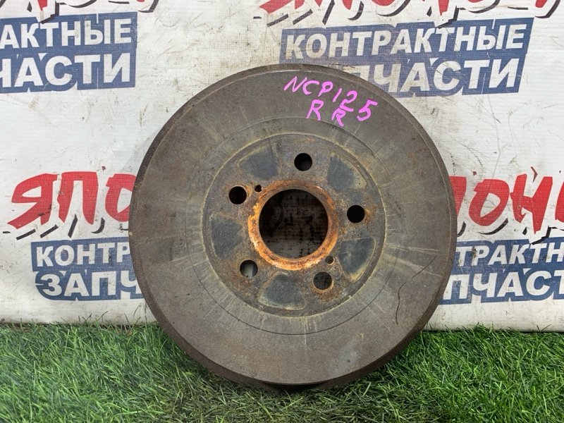 Тормозной барабан TOYOTA RACTIS NCP125 1NZ-FE задний (б/у)