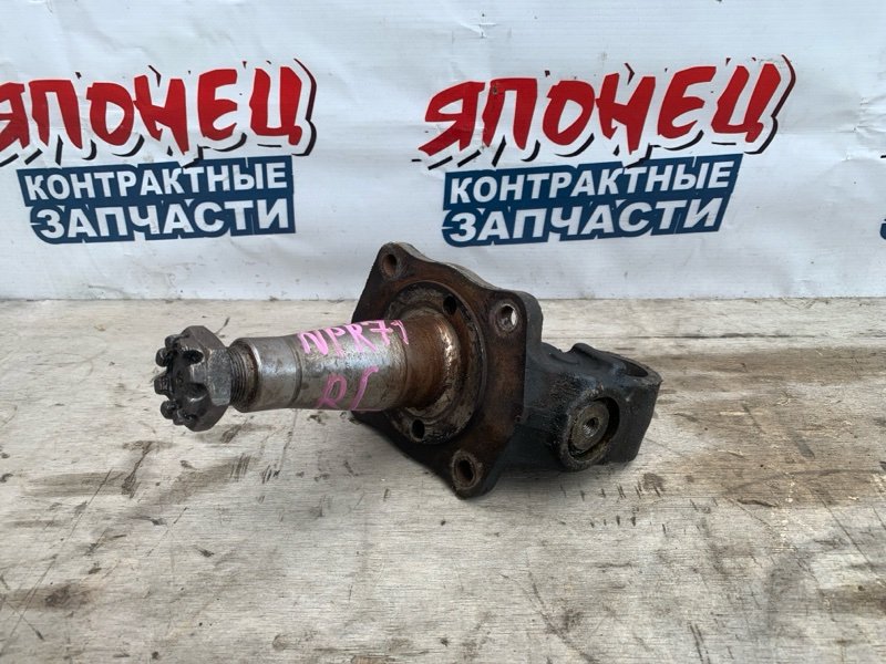 Поворотный кулак ISUZU ELF NPR71 4HG1 передний левый (б/у)