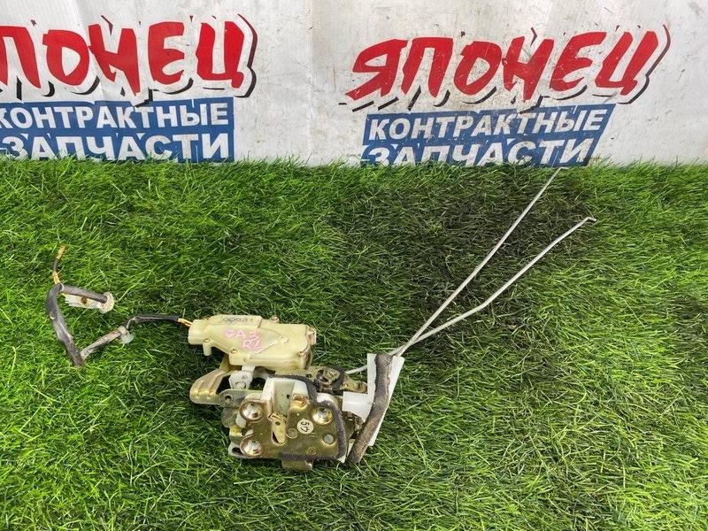 Замок двери HONDA LOGO GA3 D13B задний правый (б/у)