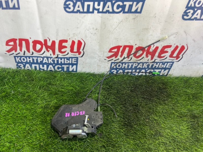Замок двери TOYOTA PASSO KGC10 1KR-FE задний правый (б/у)