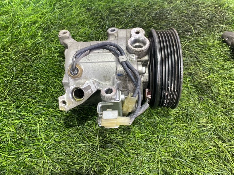 Компрессор кондиционера TOYOTA PASSO KGC10 1KR-FE (б/у)