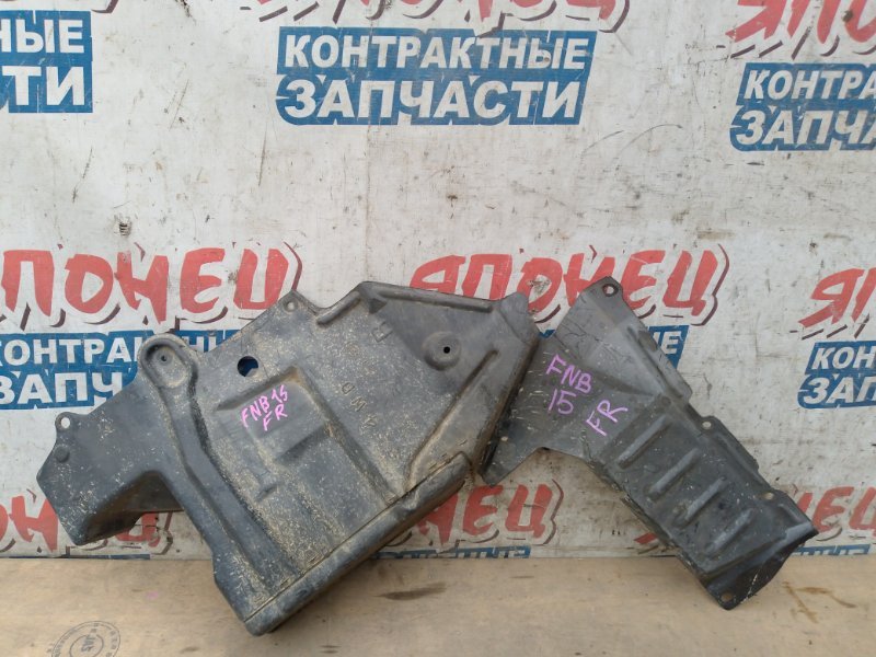Защита двигателя NISSAN SUNNY FNB15 QG15DE передняя правая (б/у)