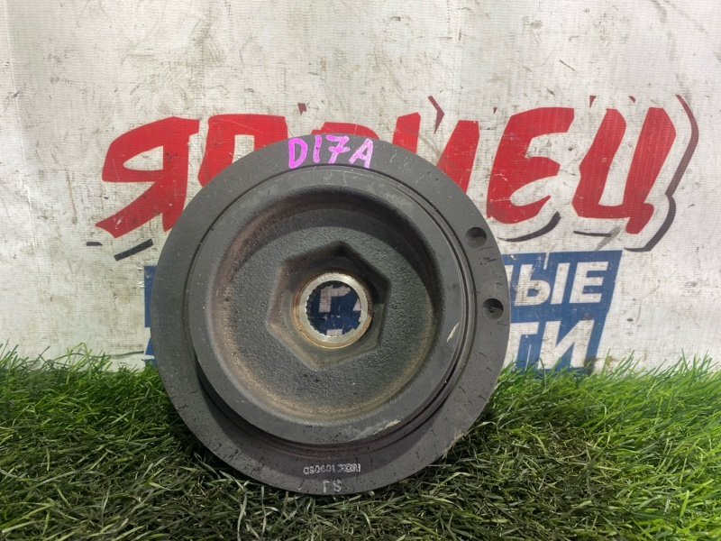 Шкив коленвала HONDA STREAM RN1 D17A (б/у)