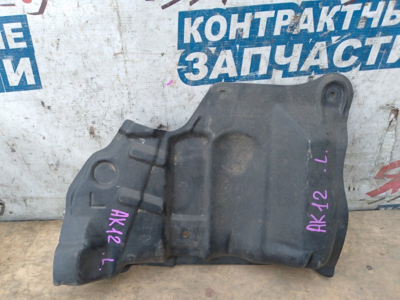 Защита двигателя NISSAN MARCH AK12 CR12DE левая (б/у)