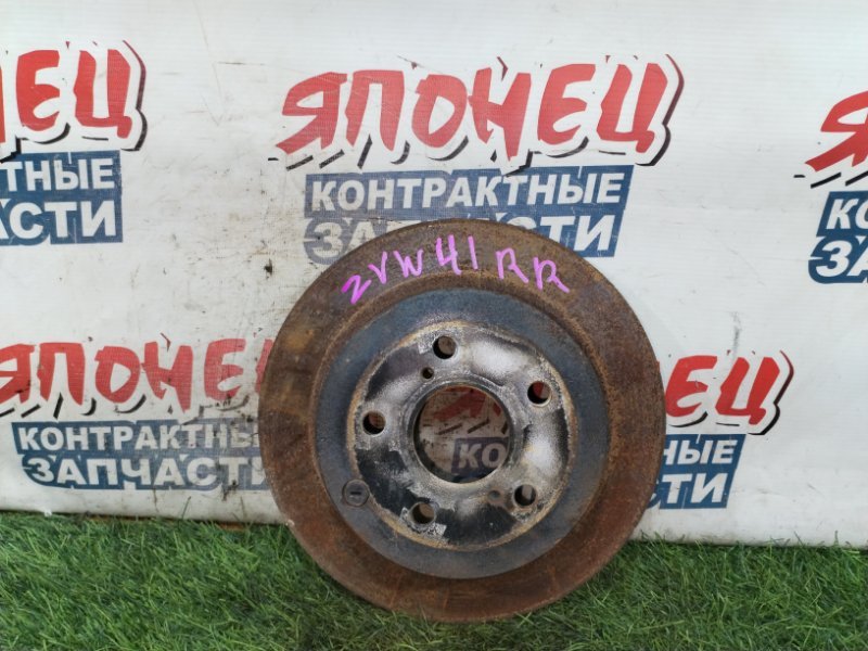 Тормозной диск TOYOTA PRIUS ALPHA ZVW41 2ZR-FXE задний (б/у)