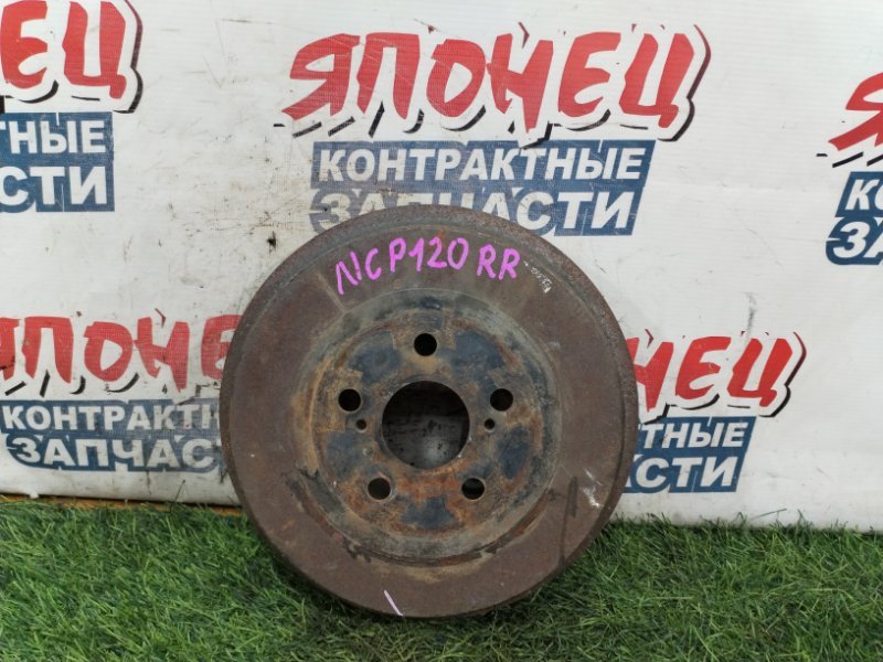 Тормозной барабан TOYOTA RACTIS NCP120 1NZ-FE задний (б/у)