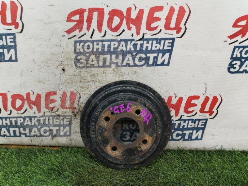 Тормозной барабан HONDA FIT GE6 L13A задний (б/у)