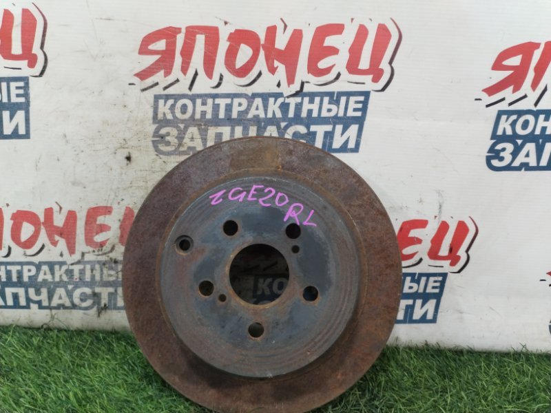 Тормозной диск TOYOTA WISH ZGE20 2ZR-FAE задний (б/у)