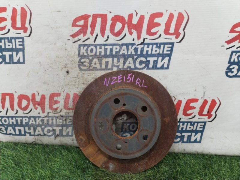 Тормозной диск TOYOTA COROLLA RUMION NZE151 1NZ-FE задний (б/у)