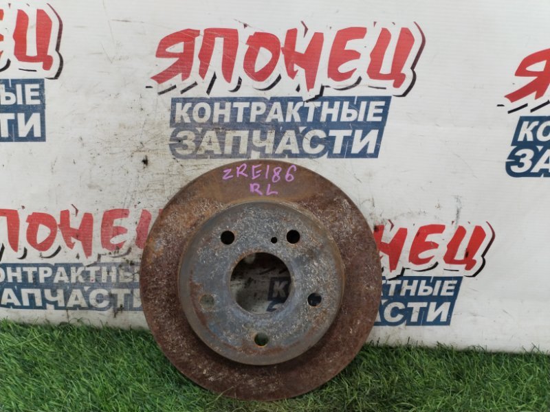 Тормозной диск TOYOTA AURIS ZRE186 2ZR-FAE задний (б/у)