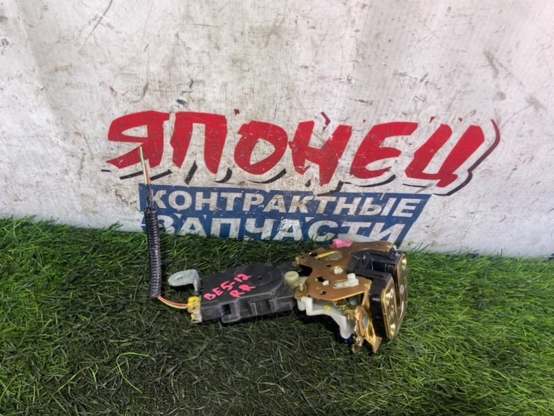Замок двери SUBARU LEGACY BE5 EJ206 задний правый (б/у)