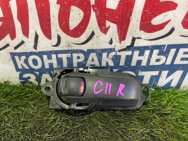 Ручка двери внутренняя NISSAN TIIDA C11 HR15DE задняя правая (б/у)