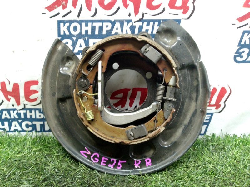 Механизм стояночного тормоза TOYOTA WISH ZGE25 2ZR-FAE задний правый (б/у)