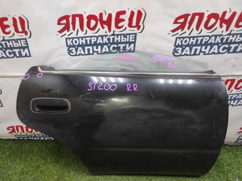 Дверь TOYOTA CARINA ED ST200 4S-FE задняя правая (б/у)