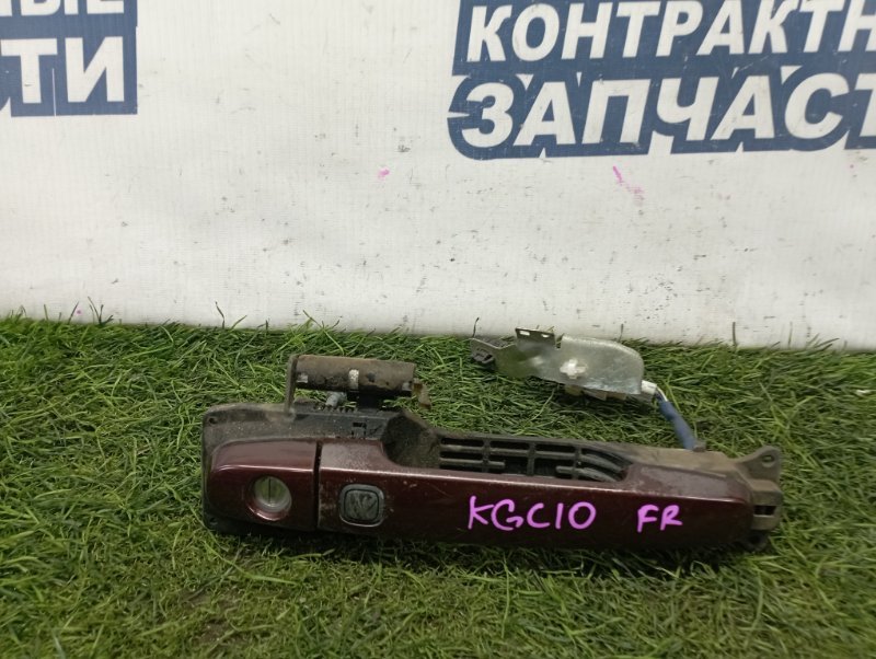 Ручка двери внешняя TOYOTA PASSO KGC10 1KR-FE передняя правая (б/у)